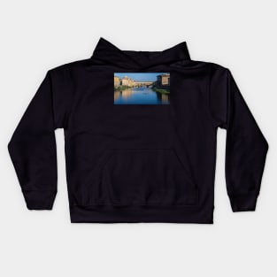 Awaken to the Beauty of the Ponte Vecchio Kids Hoodie